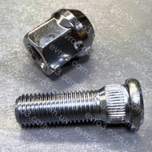 Шпилька колеса з гайкою Isuzu D-Max, Trooper, Frontera Шпилька колеса з гайкою Isuzu D-Max, Trooper, Frontera